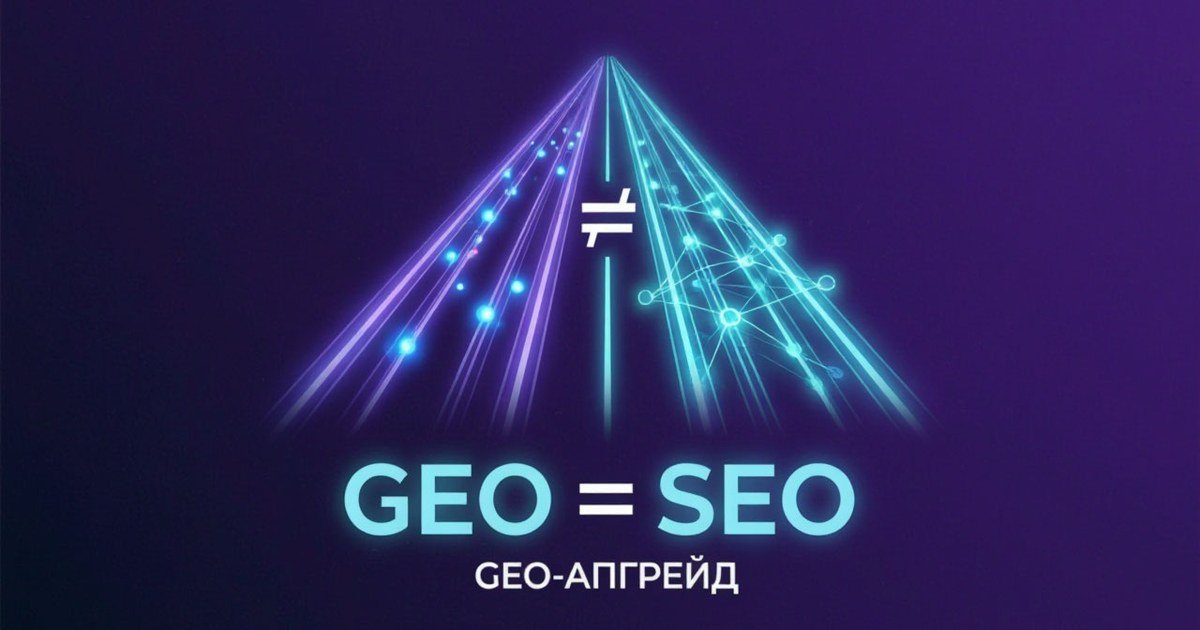 Обложка статьи: чем geo отличается от seo?
