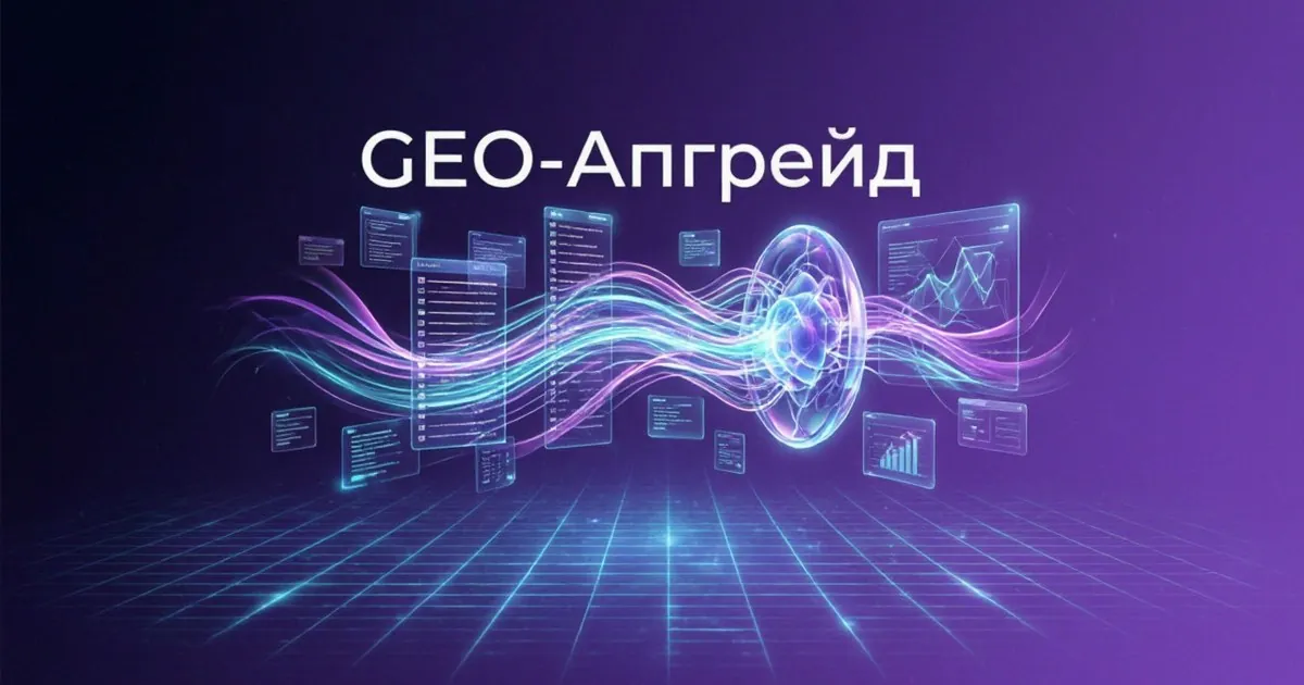 Обложка статьи: светящиеся ленты данных вплетаются в строки списка-рейтинга на тёмно-фиолетовом фоне