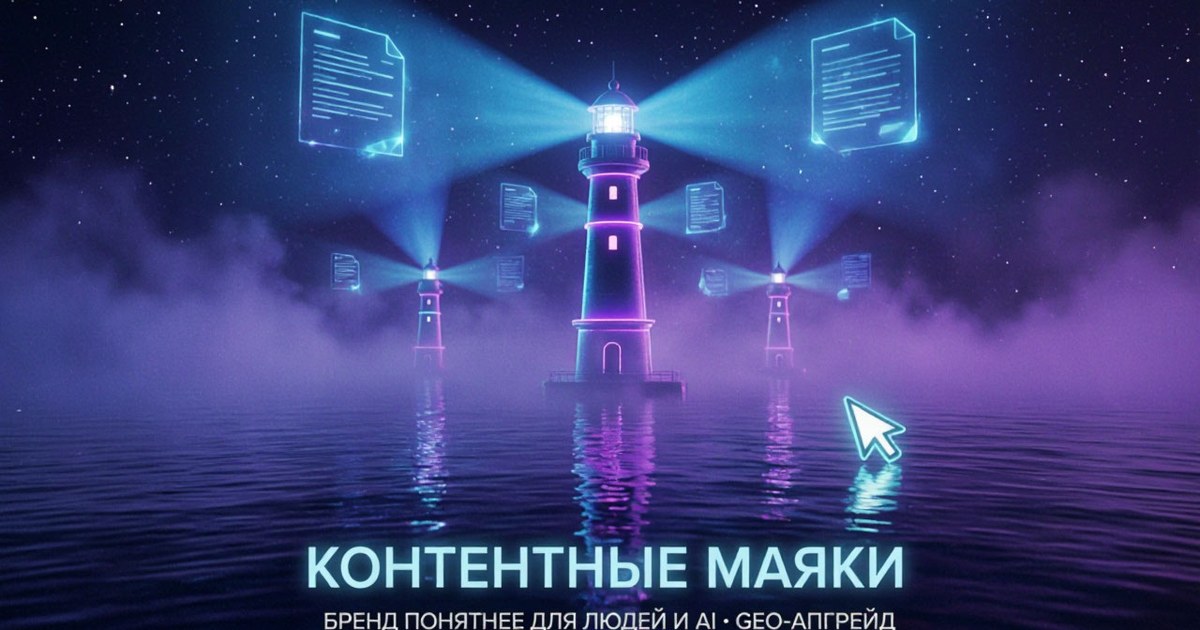 Обложка статьи: контентные маяки: как создавать материалы, которые ведут клиентов